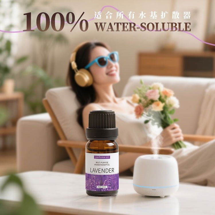زيت اللافندر العطري القابل للذوبان في الماء 10 مل زيت عطري للراحة، زيت عطر - Image 2