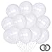 KAWKALSH 200pcs Clear Balloons 5 Inch Small Mini Latex Balloons for Party Birthday Baby Shower Anniversary Festival Arch Garland Decoration - Image 2