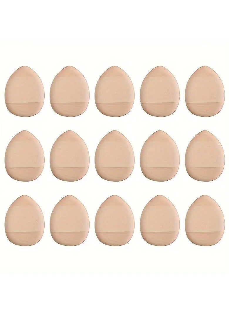 يوكانبي ١٥ قطعة إسفنجة مكياج مثلثة صغيرة للإصبع، إسفنجة تجميل PU مقاومة للماء، مناسبة للأساس والمخفي، مناسبة لجميع أنواع البشرة، خالية من البارابين، مادة البولي يوريثان المحبة للماء - Image 1