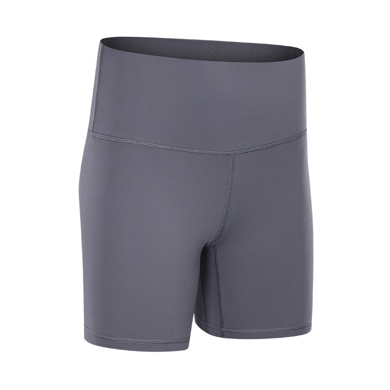 Generic 2024 Melilite Seamless Yoga Shorts High Waist Fitness Hot Pants S2064 Light lotus gray 