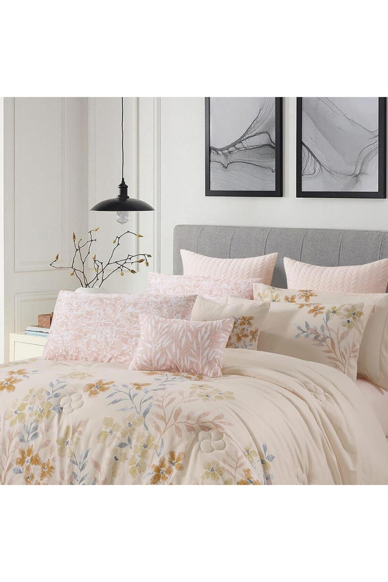 Melen Double summer bedspread 10 pieces - Rivera - Dark creamy - Image 2