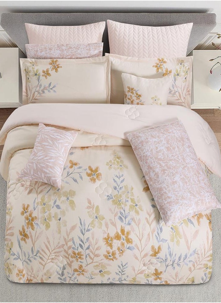 Melen Double summer bedspread 10 pieces - Rivera - Dark creamy  - Image 2