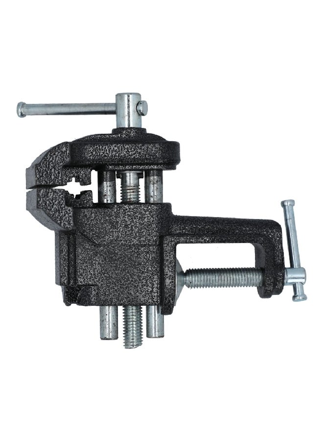 ACE Swivel Base Clamp-on Vise Silver and Black 76 mm - Image 1