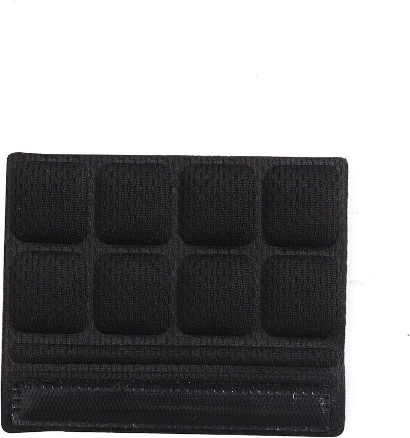Jipemtra Helmet Chin Pad Foam Pads Set - Universal Replacement for Cycling and Motorcycle (Black, 4PCS) - Image 2