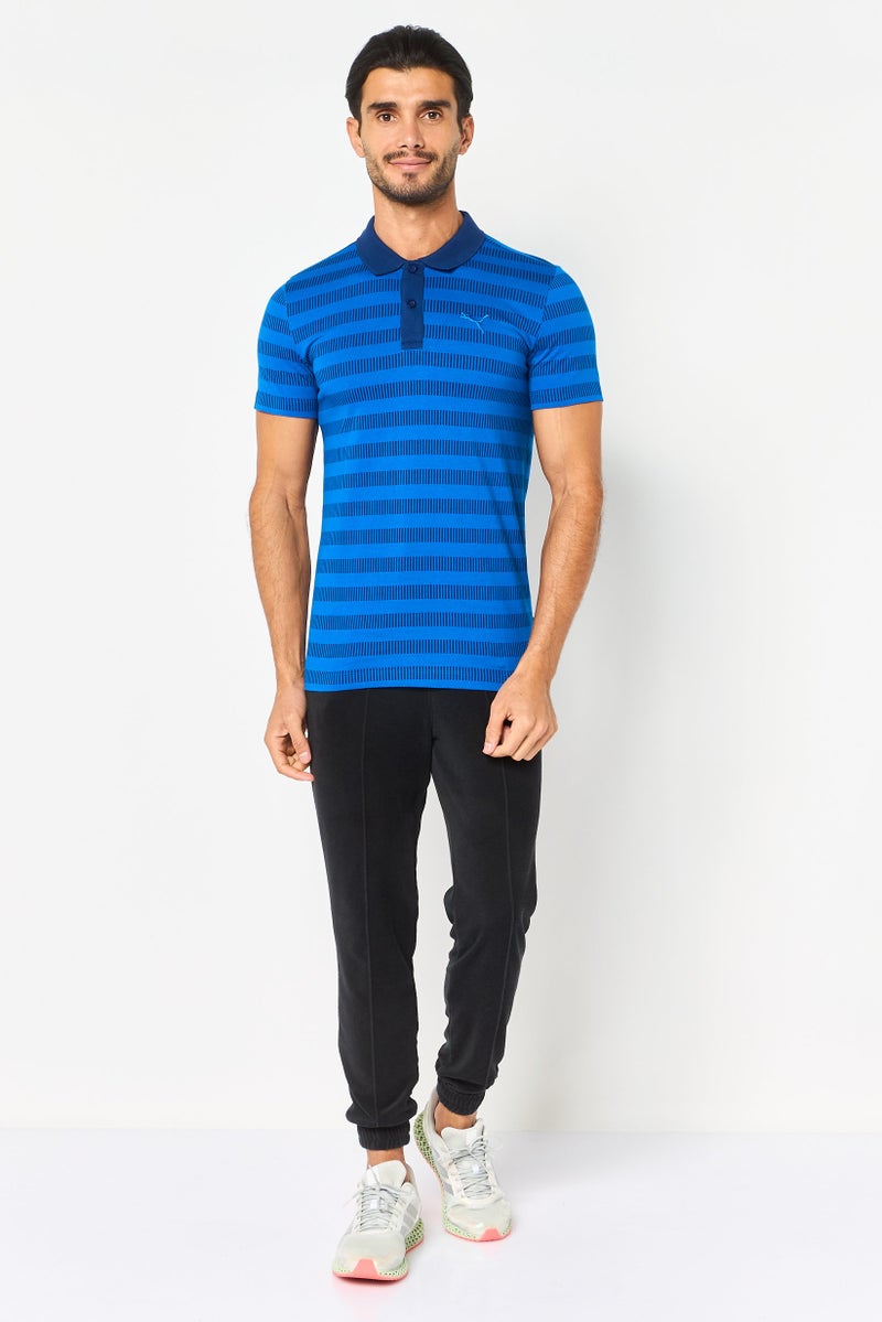 PUMA Men Sportswear Fit Short Sleeve Outdoor Polo Shirt, Multicolor - Image 4