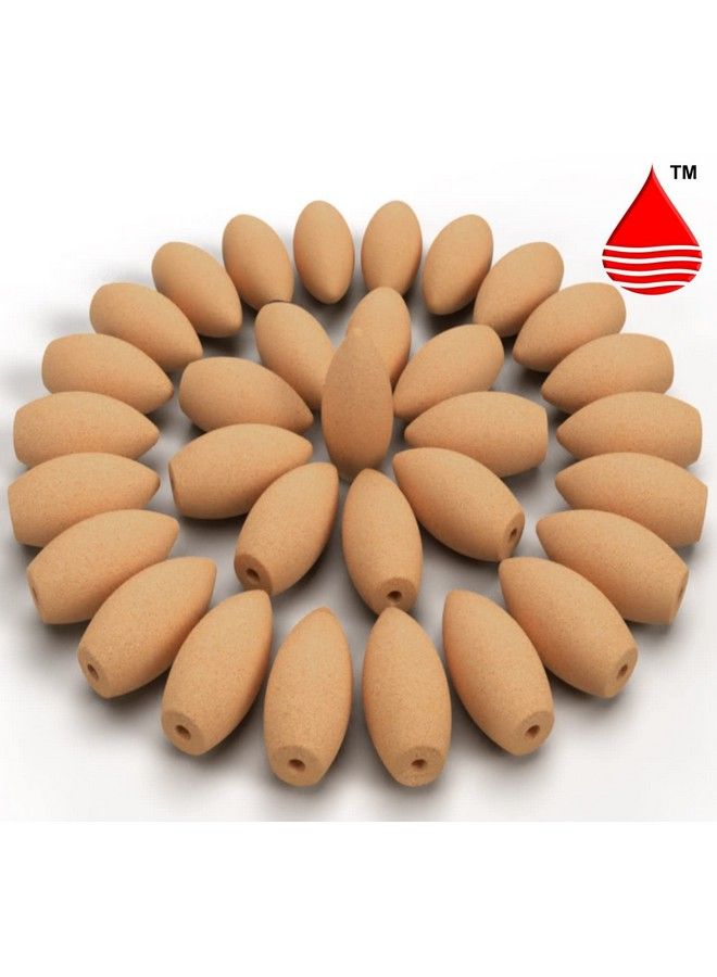 Aroma Depot 1.25'' Backflow Unscented 30 100% Natural Joss Powder Incense Cones Ideal For Waterfall Burner And Holder Add Any Aroma Depot Fragrance Oil To Make Your Own Scented Cones. (30 Cones) - Image 4