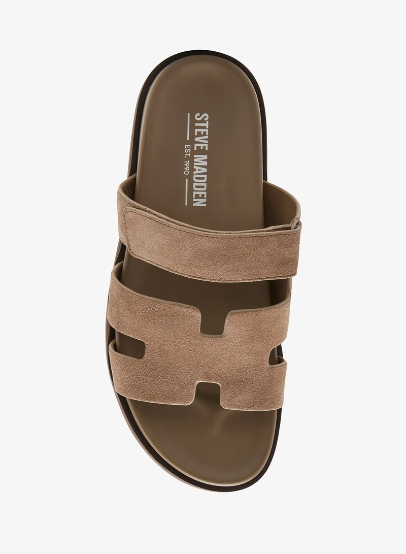 STEVE MADDEN TAUPE Maiven Casual Sandals for Men | Best Price UAE