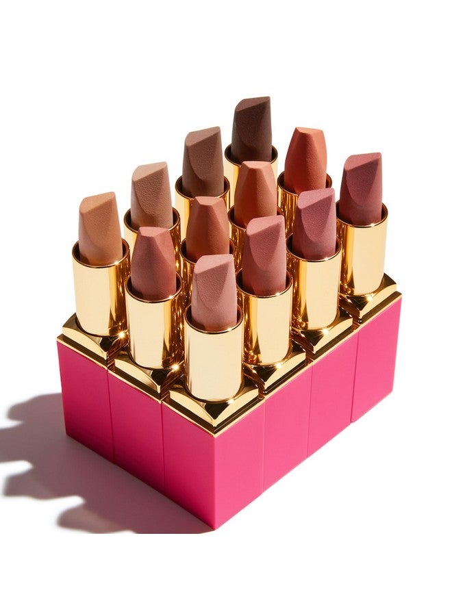 Juvia's Place The Nude Velvety Matte Lipstick Muted - Nude Matte Lipstick, Long-lasting Matte Lipstick, Rich-Color Lip Makeup, Creamy Lipstick with Matte Finish, Beauty & Lip Products - Image 4