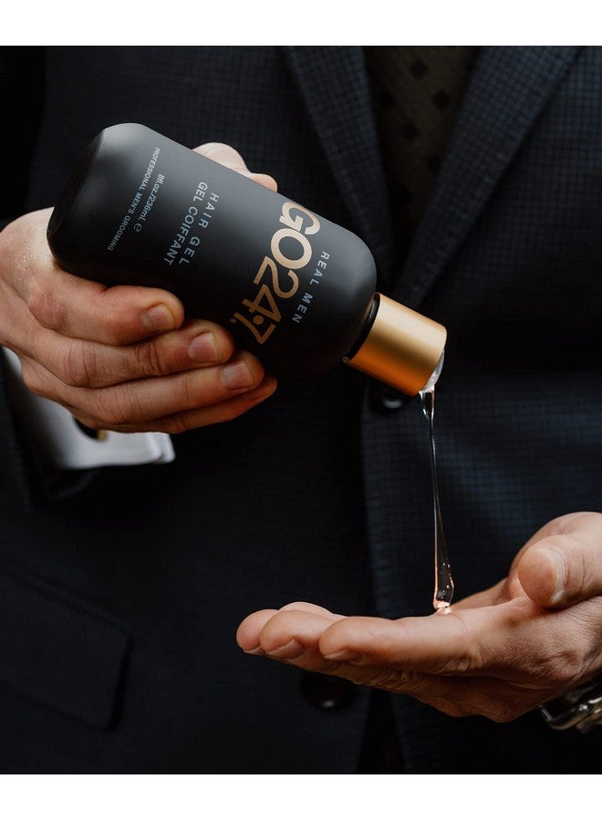 GO247 Hair Gel - Strong Hold, Natural Finish, 8 Oz - Image 4