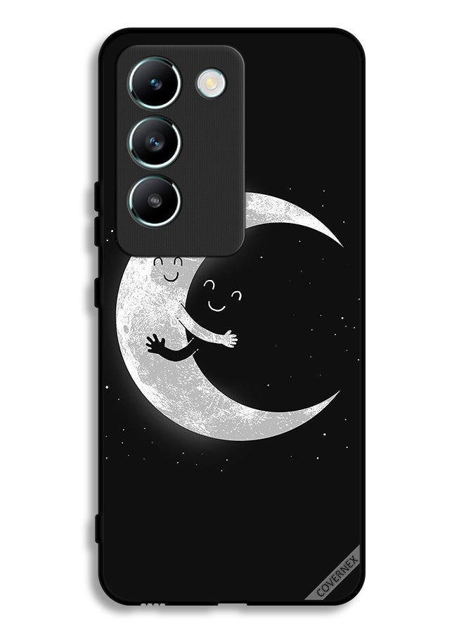 Covernex Vivo Y100 4G Protective Case Cover Moon & Dark Sky Hug - Image 1