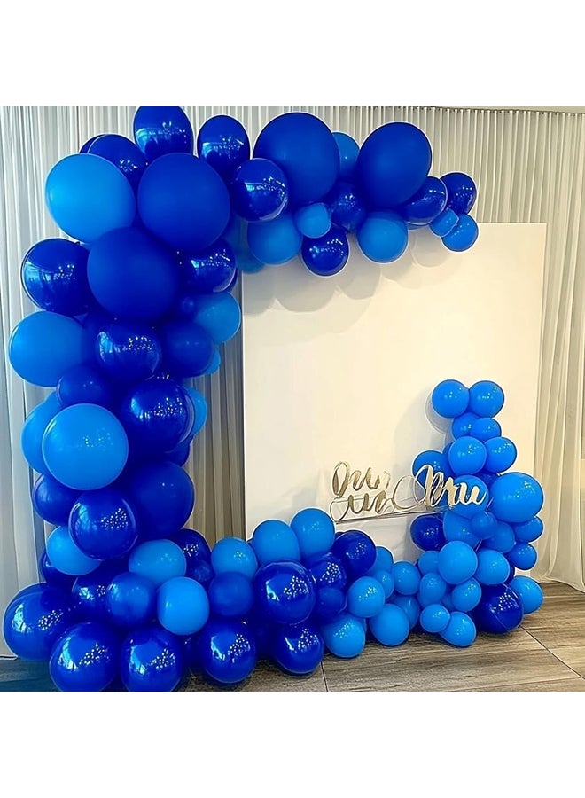 100 Pcs 12 Inch 2.8g DARK BLUE  Balloons  Color - Multicolor Balloons for Party Decoration| Birthday | Wedding | Christmas | Party Supplies |  - Image 4