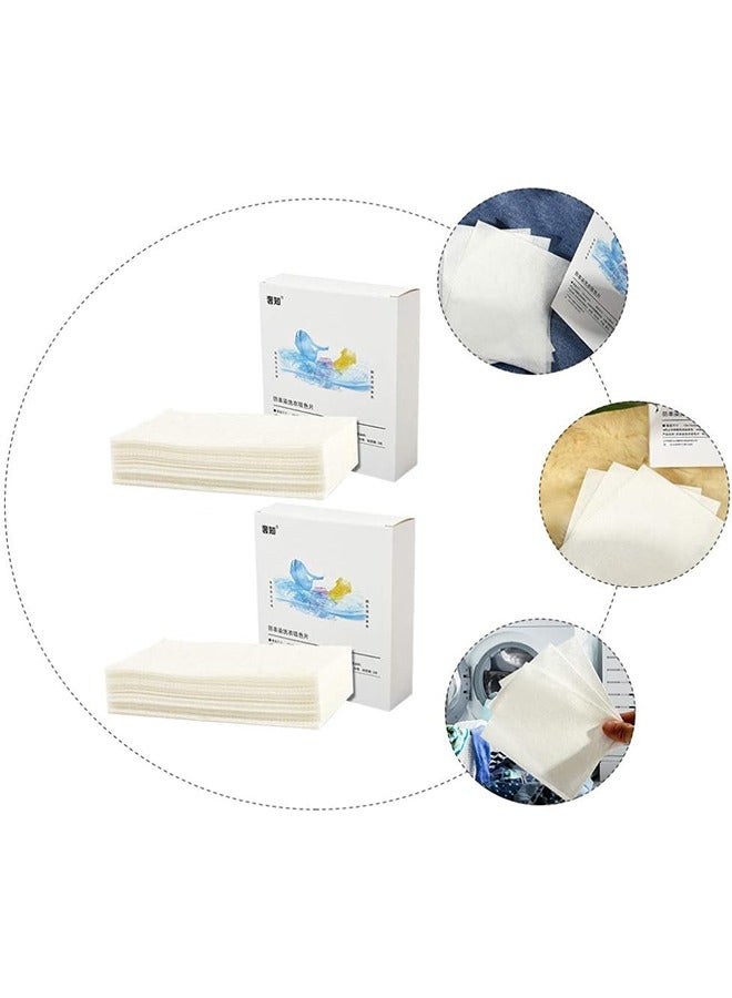 JCB CHIC 48pcs Laundry Color Sheets Color Catcher Laundry Sheets Anti- staining Keep Clothes Original Color - Image 5