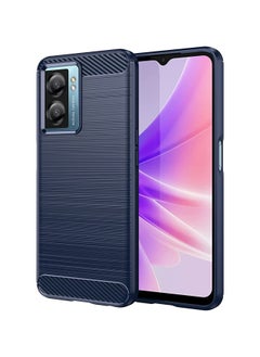Oneplus Nord N20 SE/OPPO A57 4G A77 4G Case Cover Shockproof Slim Fashion Flexible TPU Rubber Protective Cell Phone Back Accessories Blue