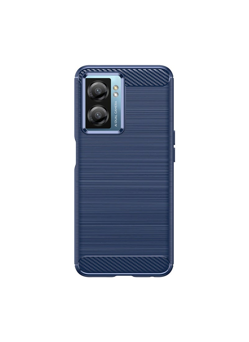 Generic - Oneplus Nord N20 SE/OPPO A57 4G A77 4G Case Cover Shockproof Slim Fashion Flexible TPU Rubber Protective Cell Phone Back Accessories Blue - Image 1