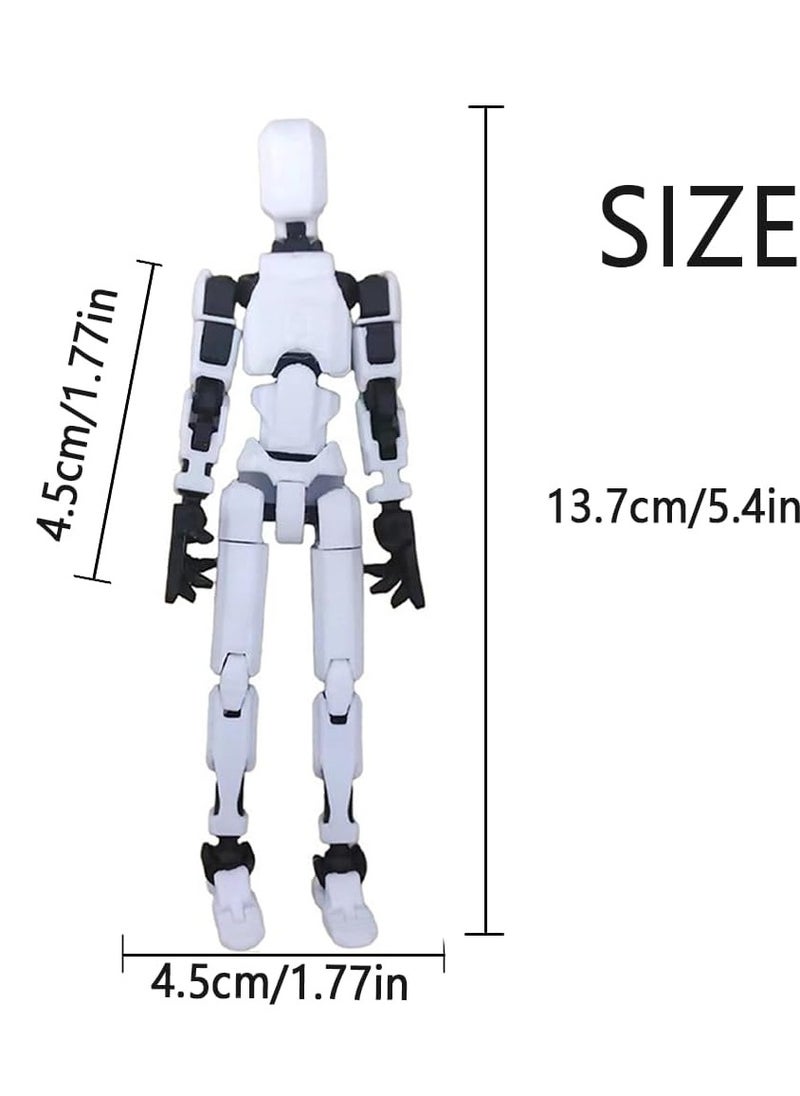 VIUAUAX Assembly Completed-Titan 13 Action Figure, Upgrade T-Robot 13 Action Figures, New Dummy Robot 13, 3D Printed Multi Action Figure Set,Creative Gifts for Children Adults  - Image 3