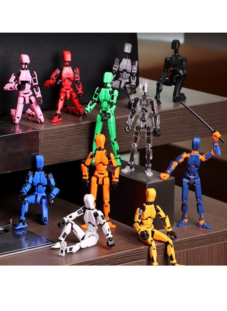 VIUAUAX Assembly Completed-Titan 13 Action Figure, Upgrade T-Robot 13 Action Figures, New Dummy Robot 13, 3D Printed Multi Action Figure Set,Creative Gifts for Children Adults  - Image 5
