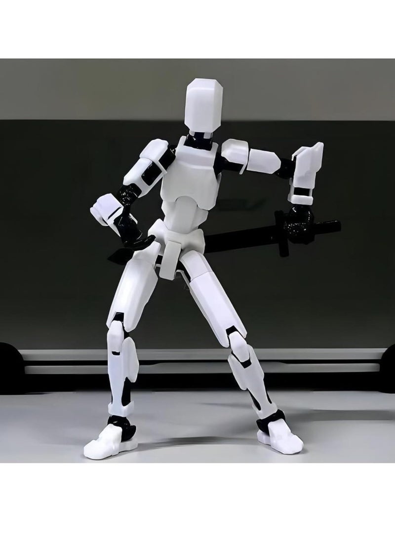 VIUAUAX Assembly Completed-Titan 13 Action Figure, Upgrade T-Robot 13 Action Figures, New Dummy Robot 13, 3D Printed Multi Action Figure Set,Creative Gifts for Children Adults  - Image 4