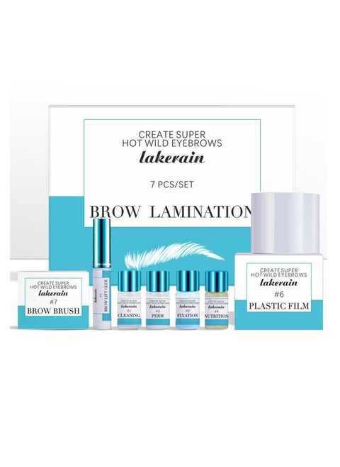 Semi-Permanent Brow Lift Set Brow Lamination Kit Styling Lash Lifting Perming Setting Curling Brow Lamination Eyelash Lift Perm Eyebrow Kit Set
