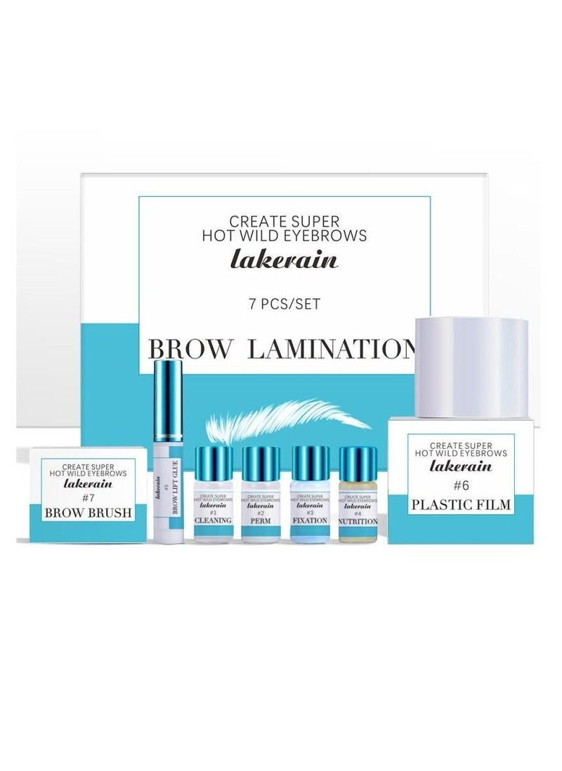 lakerain - Semi-Permanent Brow Lift Set Brow Lamination Kit Styling Lash Lifting Perming Setting Curling Brow Lamination Eyelash Lift Perm Eyebrow Kit Set - Image 1