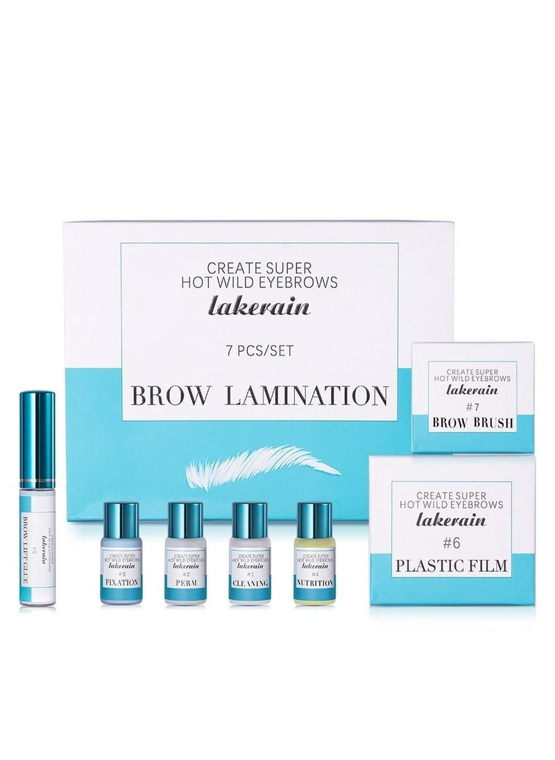 lakerain - Semi-Permanent Brow Lift Set Brow Lamination Kit Styling Lash Lifting Perming Setting Curling Brow Lamination Eyelash Lift Perm Eyebrow Kit Set - Image 1
