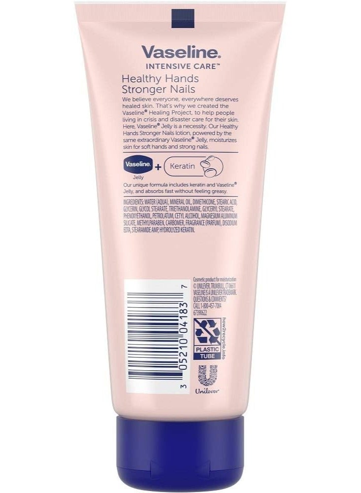 Vaseline Intensive Care Healthy Hand Stronger Nails Lotion 3.4 Fl Ounce (Pack of 3) - Image 2