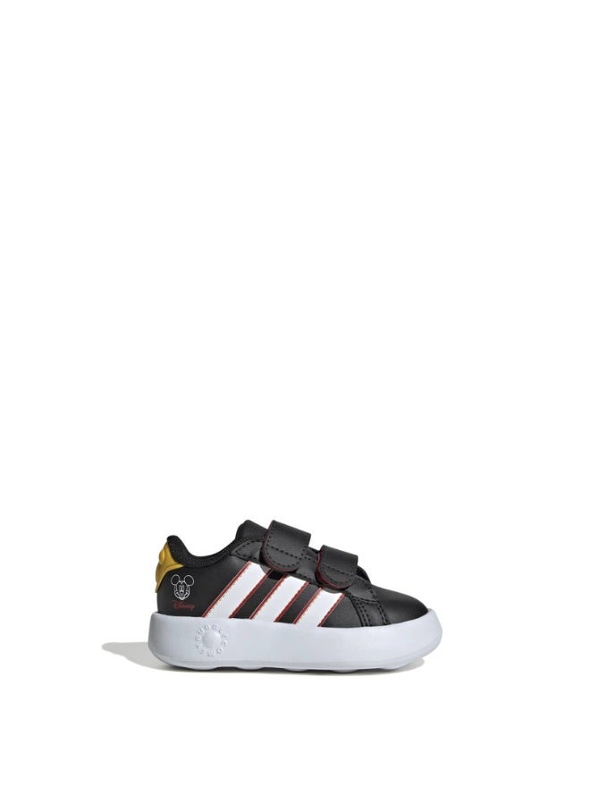 Adidas Grand Court Mickey Cf I Black Sportswear Shoes For Infant 3K  - Image 4