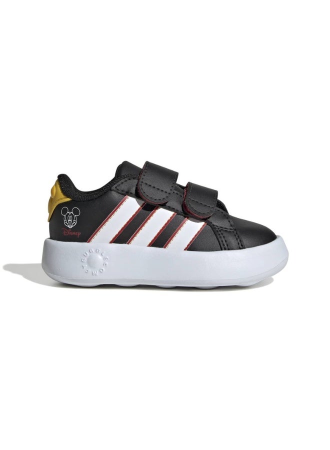 Adidas Grand Court Mickey Cf I Black Sportswear Shoes For Infant 3K  - Image 3