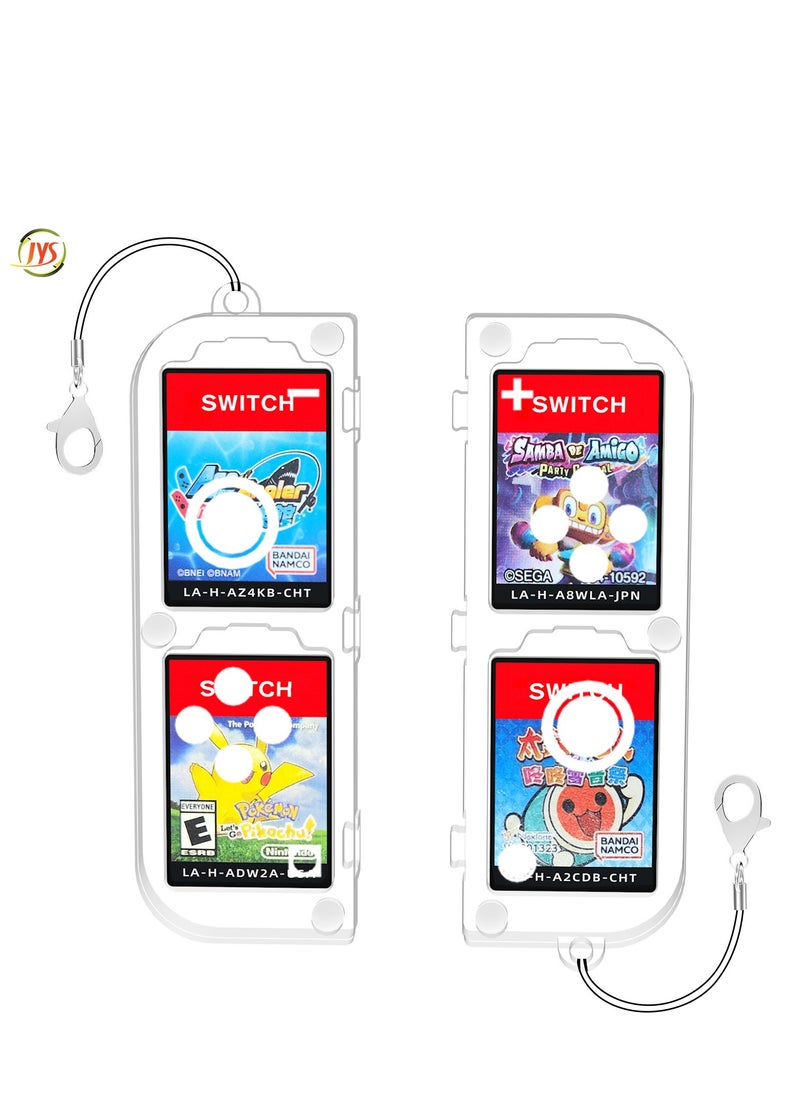 Switch & Switch 2 Game Card Storage Case - Portable Transparent PC Game Card Holder for Nintendo Switch Consoles | Durable and Lightweight Design | Perfect for Gamers  - Image 1