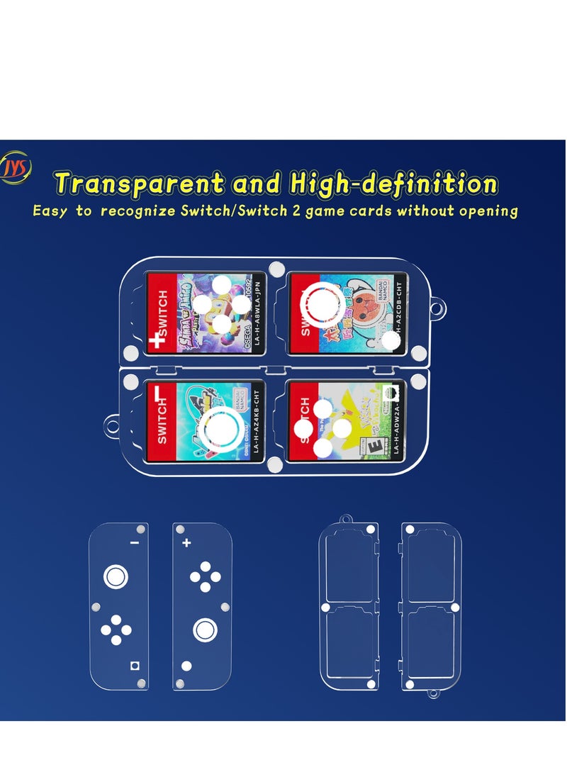 Switch & Switch 2 Game Card Storage Case - Portable Transparent PC Game Card Holder for Nintendo Switch Consoles | Durable and Lightweight Design | Perfect for Gamers  - Image 3
