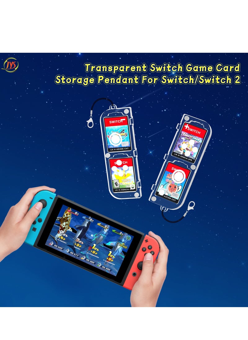 Switch & Switch 2 Game Card Storage Case - Portable Transparent PC Game Card Holder for Nintendo Switch Consoles | Durable and Lightweight Design | Perfect for Gamers  - Image 4