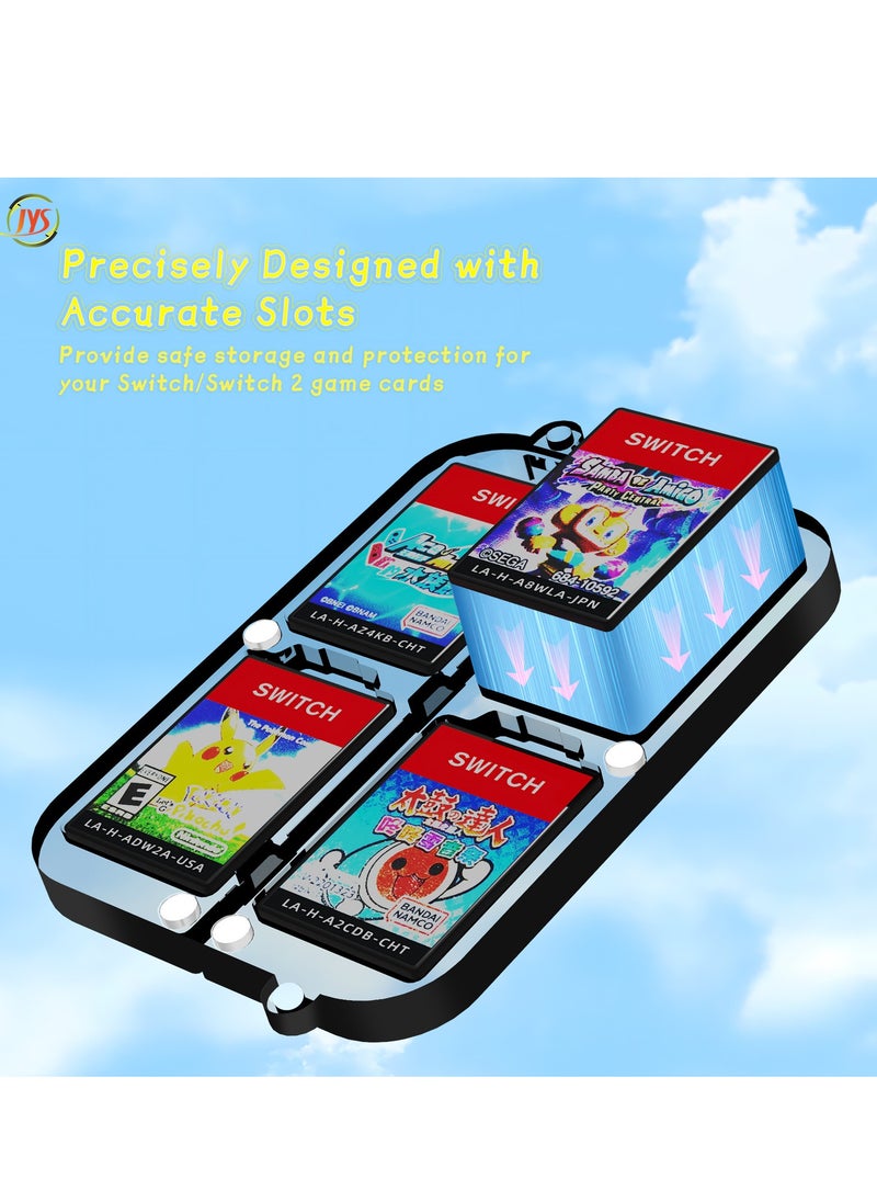 Switch & Switch 2 Game Card Storage Case - Portable Transparent PC Game Card Holder for Nintendo Switch Consoles | Durable and Lightweight Design | Perfect for Gamers  - Image 5
