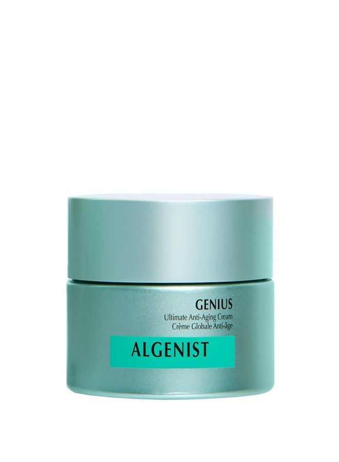 Algenist GENIUS Ultimate Anti-Aging Face Cream - Restoring Collagen Cream to Smooth, Brighten + Help Improve Skin's Radiance - Formulated with Patented Alguronic Acid and Microalgae Oil (2oz) - Image 1