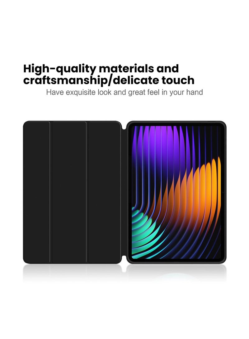 عام غطاء لـ Xiaomi Pad 8/8 Pro 11.2 بوصة - غطاء TPU مرن ثلاثي الطيات مع حماية من السقوط - Image 4