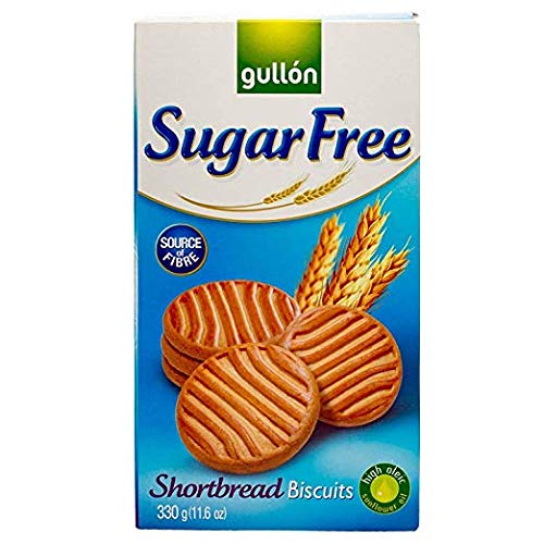 Gullon Cookie SF Shortbread Cookies 1163 Ounce 330 Gram 2 Pack