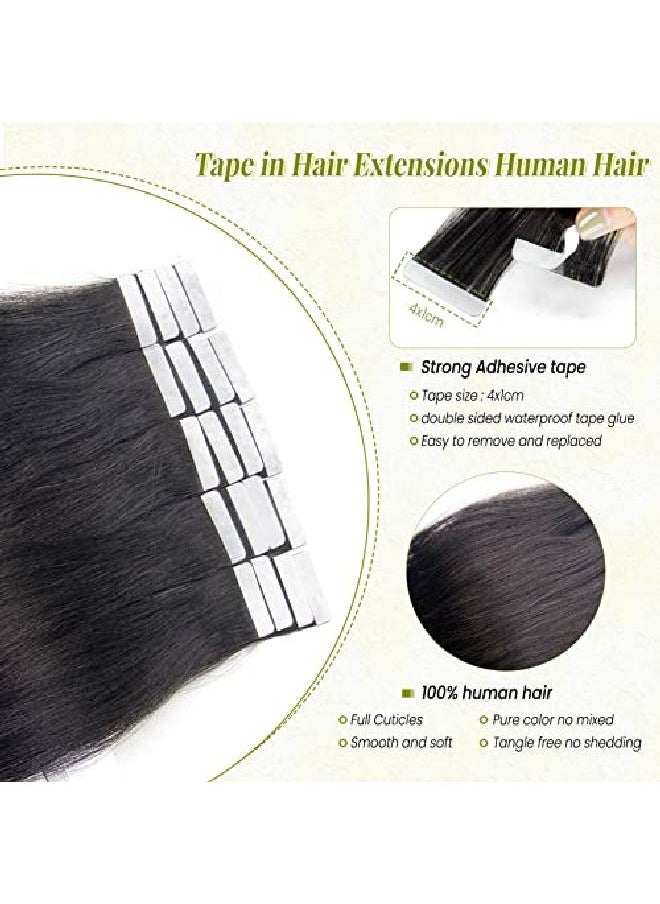 Tape In Hair Extensions Human Hair Yaki Straight Real Hair Extensions Black Women Double Sided Skin Weft Tape In Extensions Remy Human Hair 20Pcs 50G Invisible Glue Hair 18Inch 4060 Pieces Suggested - pzsku/Z78E6866F8158EEB4D769Z/45/_/1659518706/3b551940-fc68-4847-9fad-6fc2cabc430e