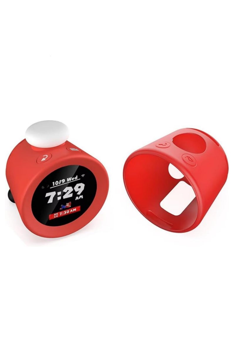 غطاء واقي من السيليكون 1 قطعة مضاد للصدمات مع فتحات دقيقة لجهاز Nintendo Sound Clock Alarmo - Image 1