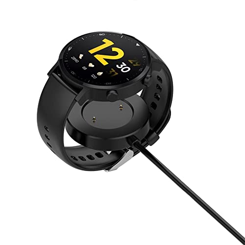 Sounce Replacement Charging Dock Cable Compatible for Realme Watch S, USB Cable Magnetic Charger For Realme Watch S - Black - Image 5