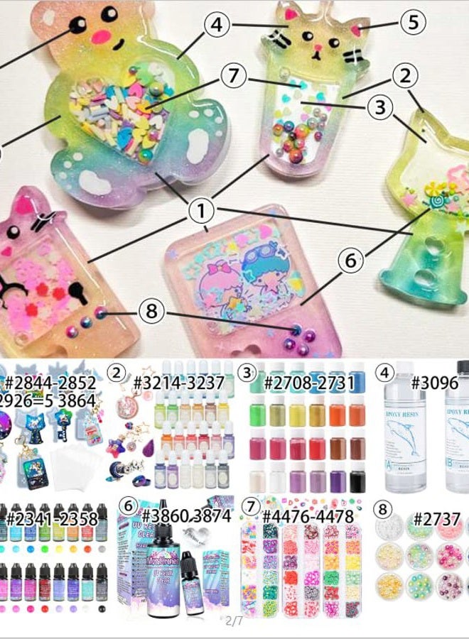 FUNSHOWCASE Resin Shaker Molds Set Game Consoles, Bottle, Cat's Paw, Crystal Ball 10 Silicone Trays with 5 Seal Films - Image 5