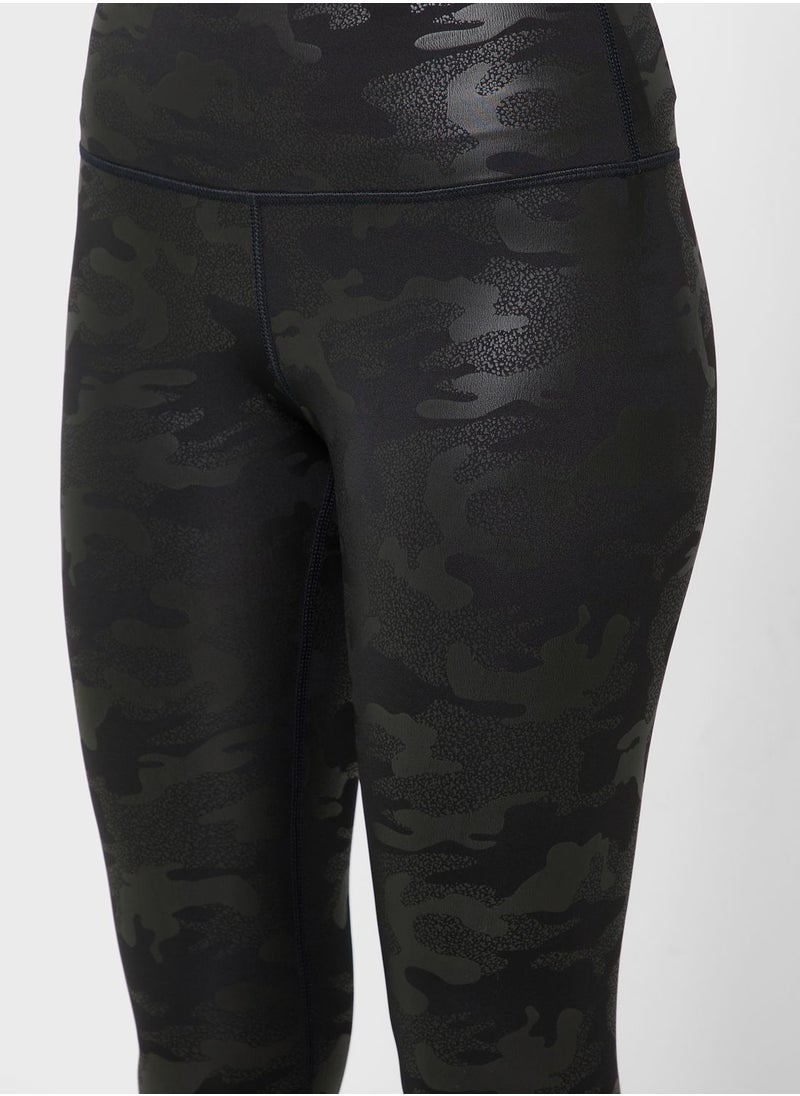 Ginger - Urban Minx Textured Detail Athletic Leggings - Image 1