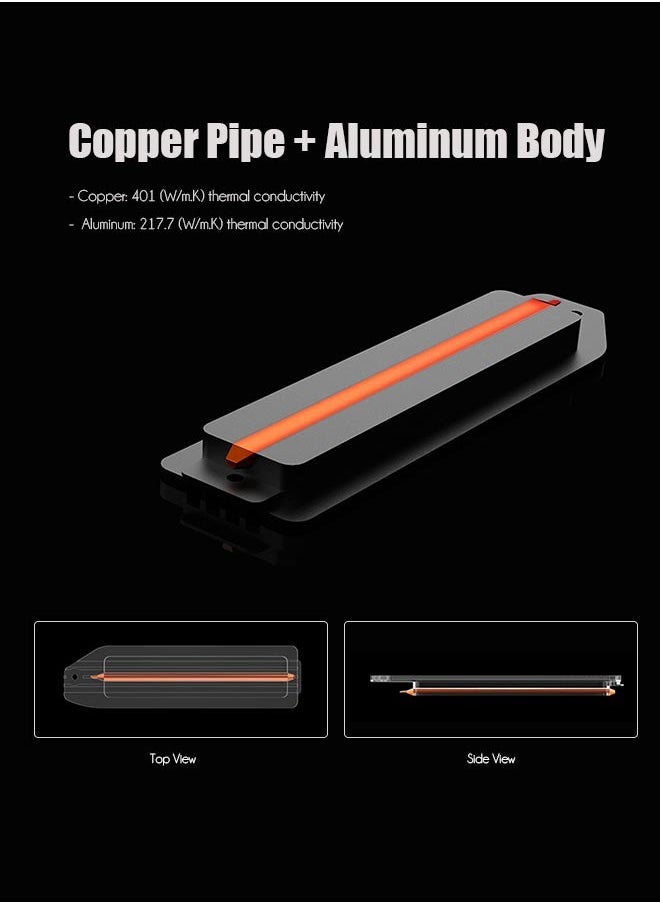 Heatsink for PS5 NVMe SSD