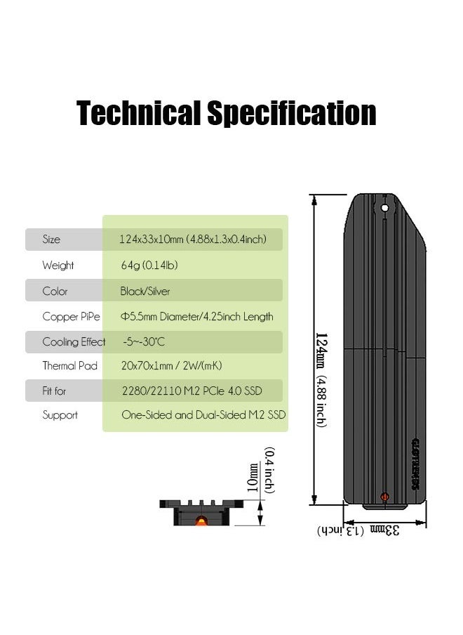 Heatsink for PS5 NVMe SSD - pzsku/Z78E6BD03E487FC7156B1Z/45/_/1704454569/4452b162-4d3d-4359-b222-d5e1011e9682