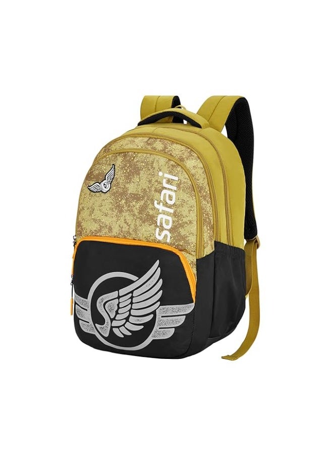 Safari Bonus 37L Casual Backpack with Armor Base, Detachable Freebie Sling Bag, Side Bag, Bottle Holder, Front Pocket, File Holder, School & College Bags, Office Bag, Travel Bag - Image 1