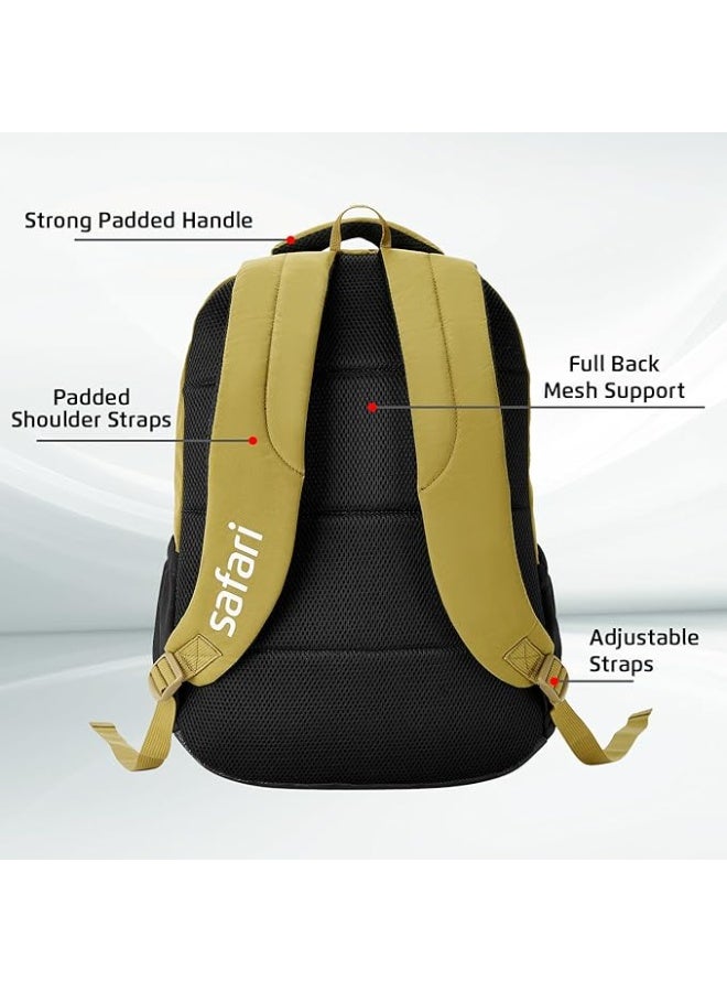 Safari Bonus 37L Casual Backpack with Armor Base, Detachable Freebie Sling Bag, Side Bag, Bottle Holder, Front Pocket, File Holder, School & College Bags, Office Bag, Travel Bag - Image 4