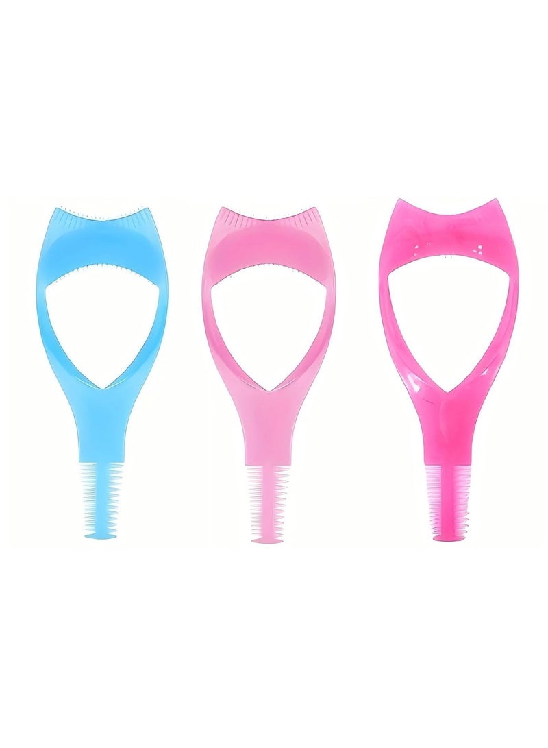 يوكانبي مجموعة 3 قطع من أدوات مساعدة للماسكارا وخط العين – واقي مكياج العين للمبتدئين لتطبيق دقيق وخالٍ من اللطخات - Image 1