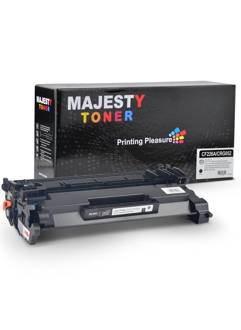 Majesty 26A CF226A Toner Cartridge Compatible with HP Laserjet M402n M402dn M426 M402d M402dw Laserjet MFP M426fdw M426fdn M402 M426dw Printer (Black)  - Image 1