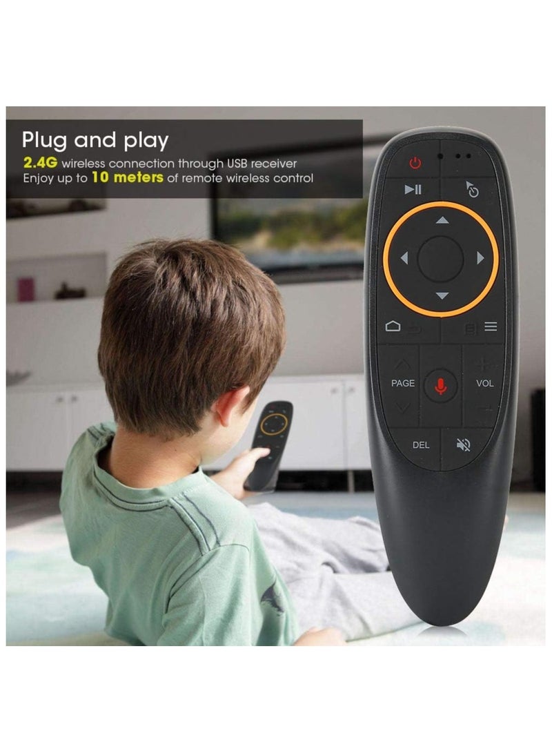 HuHa G10 Gyro Sensor Smart Remote Control Voice Control Wireless Air Mouse 2.4G RF with Microphone  - Image 2