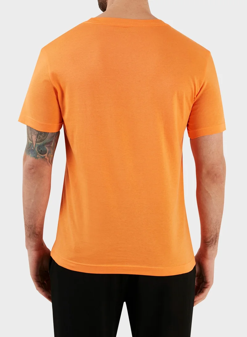 Calvin Klein Jeans 2 Pack Logo Crew Neck T-Shirt
