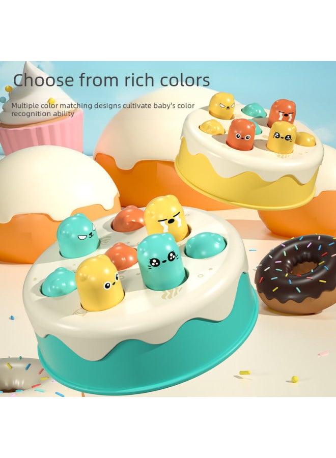 Fengda Triangle Cake Hamster Children's Toy Infant Development Intelligence Beating Boys And Girls Early Education Baby 1-3 - Image 2