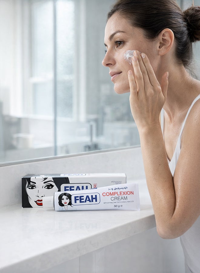 Feah Complexion Cream for Radiant & Smooth Skin 50ml Tube - Image 3