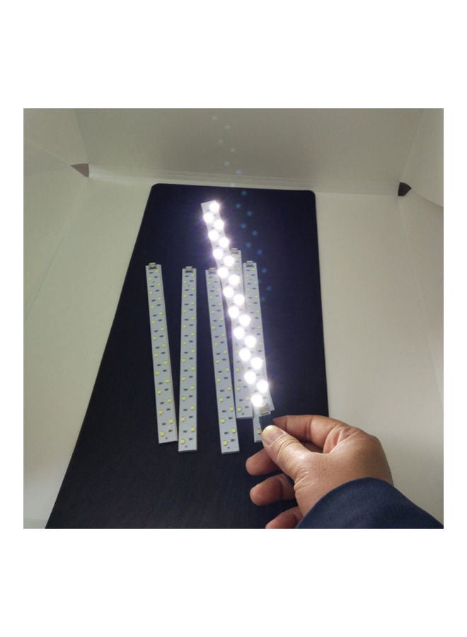 NIBEMINENT 20 LED Light Strip For Studio Lighting White  - Image 1